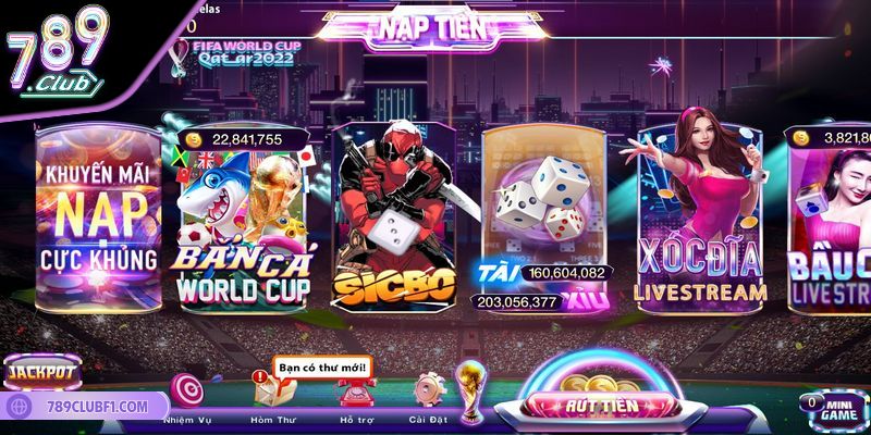 789Club nỗ lực xây dựng web giải trí đa dạng