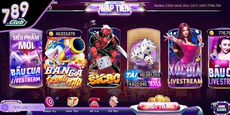 Về chúng tôi cung cấp đa dạng danh mục giải trí